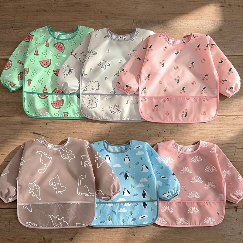 : Waterproof Baby Feeding Bib 6
