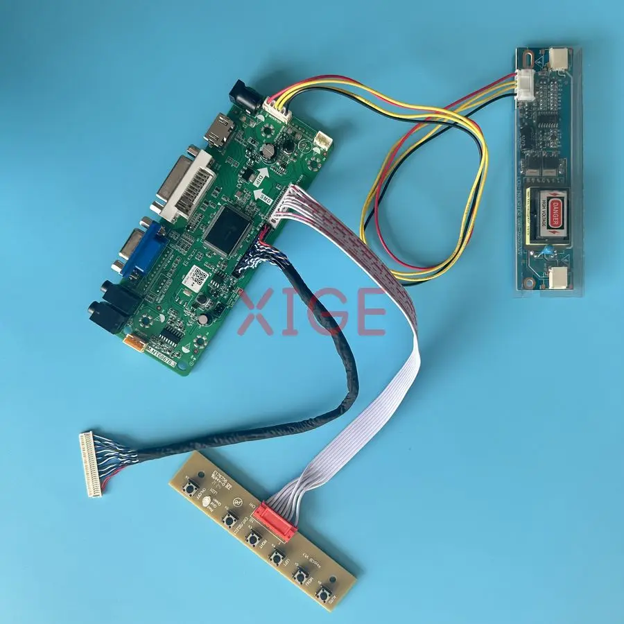 

Screen Drive Controller Board Fit CLAA215FA03 M215H1 M216H1 LTM230HT02 1920*1080 1920x1080 VGA DVI HDMI 2CCFL 30Pin LVDS Kit DIY