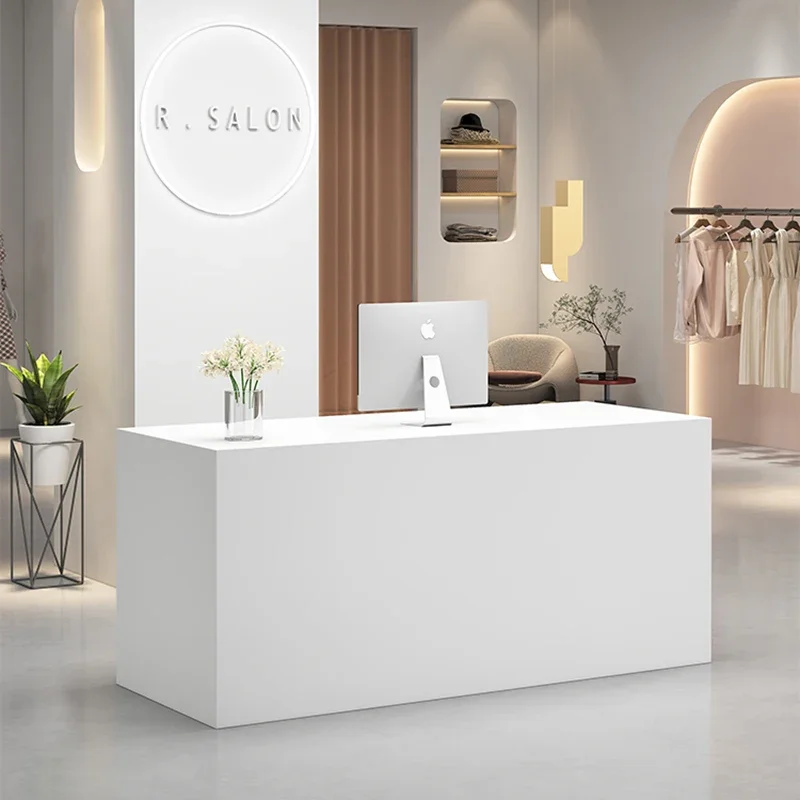 مكتب بسيط متجر أمامي مكاتب الاستقبال مكتب الدائمة سبا استقبال حديث صالون الشعر مطعم أثاث Mostrador Negocio #5