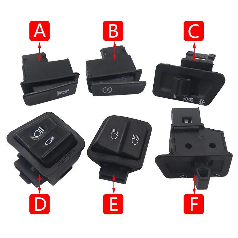 

Подходит для нового мира Split RX EX DIOU NS125D, звуковой сигнал фар, затемняющий пусковой переключатель