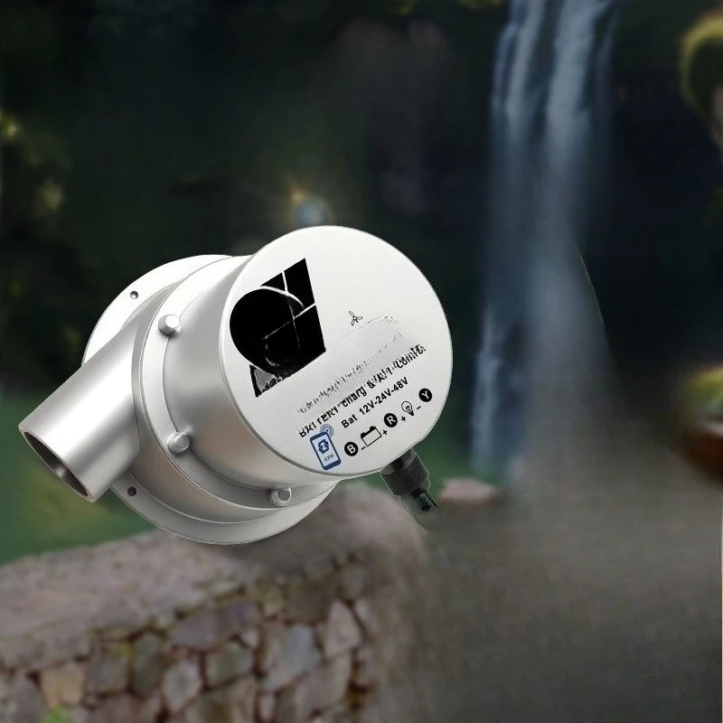 

Water turbine brushless motor, small hydraulic generator mobile APP remote control