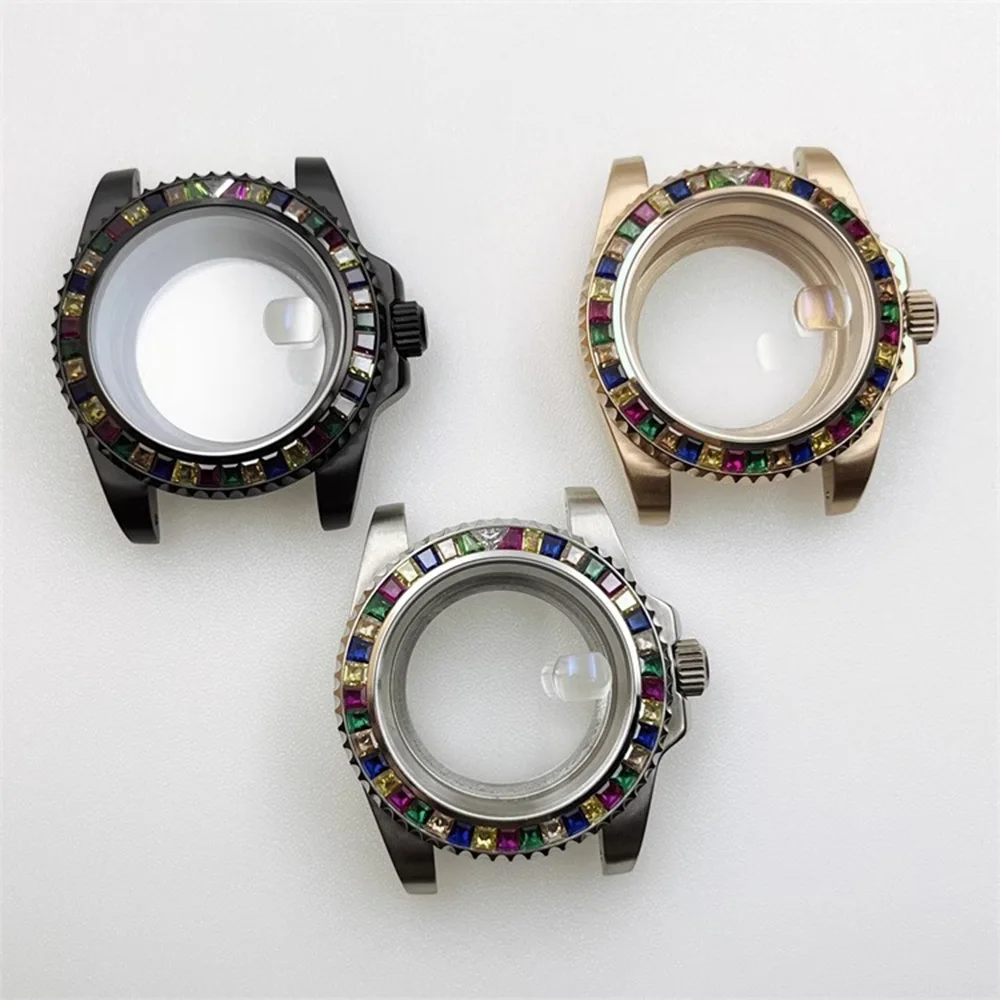 NH35A Case Candy Ring Case Using 28.5mm Dial Mechanical Watch Modified Diving Assembly Accessories