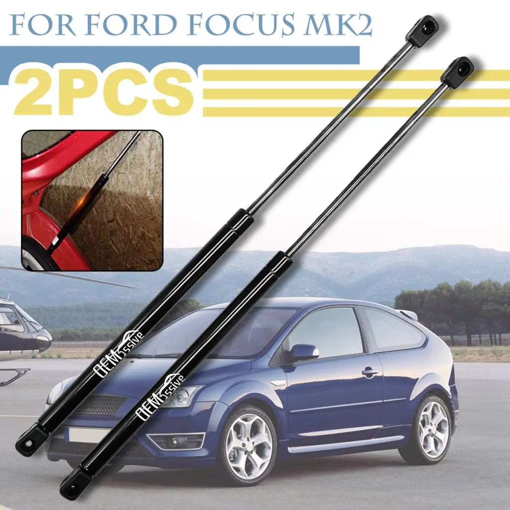 2PCS Car Rear Tailgate Boot Gas Struts Spring Support Shock Holder For Ford Focus MK2 Hatchback 2005 2006 2007 2008 2009 2010