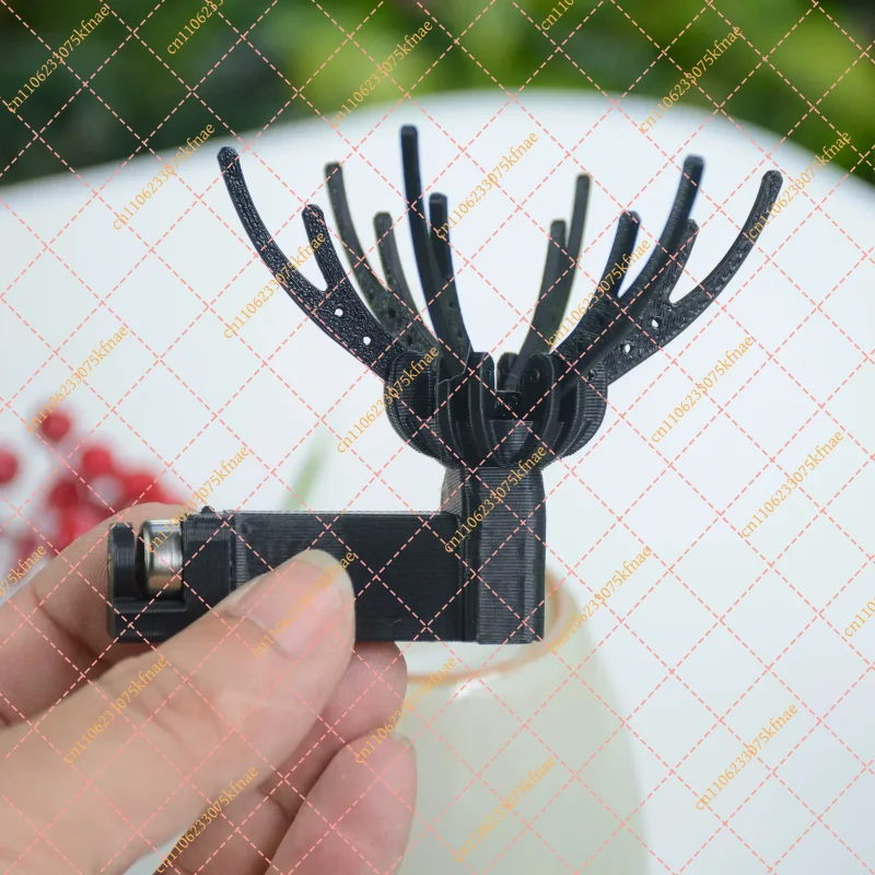 DIY Automatic Blooming Flower Prop | Battery-Powered Mechanical Opener & Hair Clip Accessory