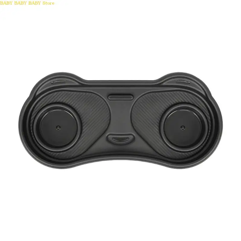 

Q81A Pram Accessories Strollers Milk Bottle Cup Holder Baby Strollers Dinner Table Tray Plate for Food and Drink