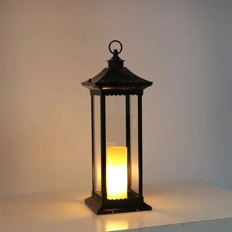 في الهواء الطلق شمعة صينية الرياح مقاوم للماء حديقة فيلا فناء ضوء في الهواء الطلق المناظر الطبيعية الطابق الخفيفة