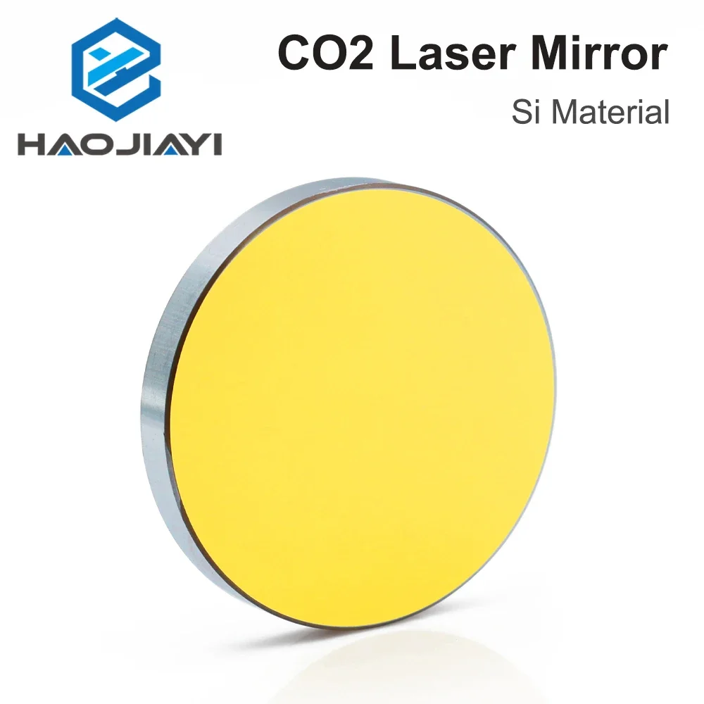 High Quality CO2 Laser Si Reflective Mirrors Dia.19.05 20 25 30 38.1 MM Refiectivity 99.6% for Laser Engraving Silicon Mirrors