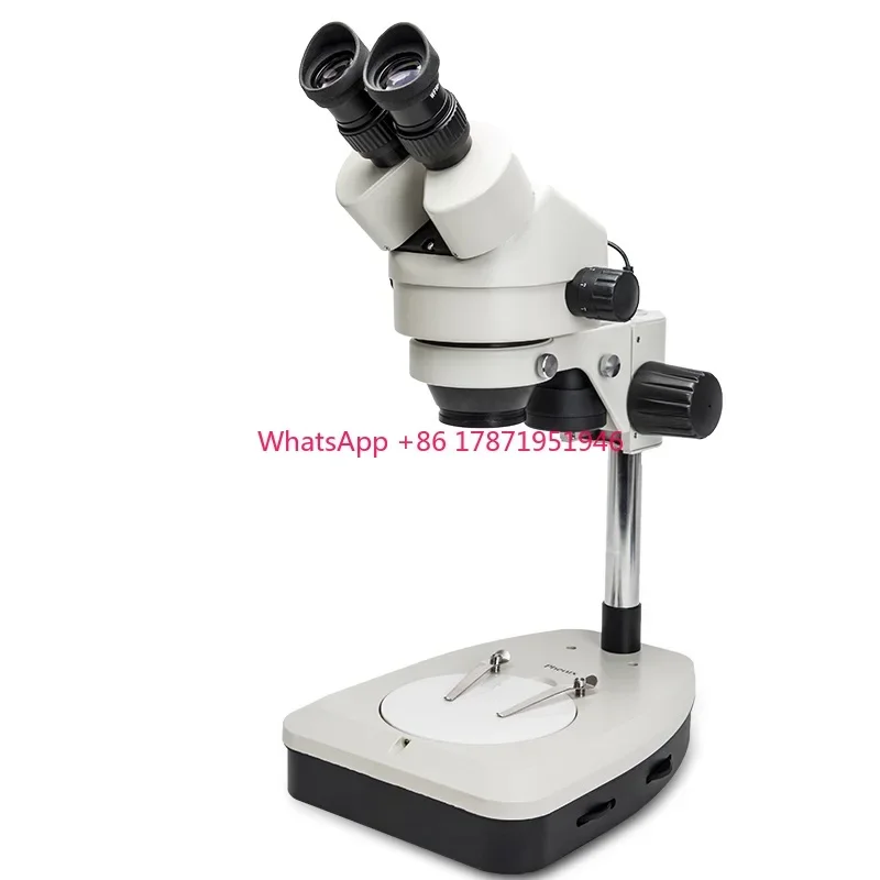 XTL-165 7X-45X industrial portable gem detection mobile phone repair binocular zoom stereo microscope for electronic