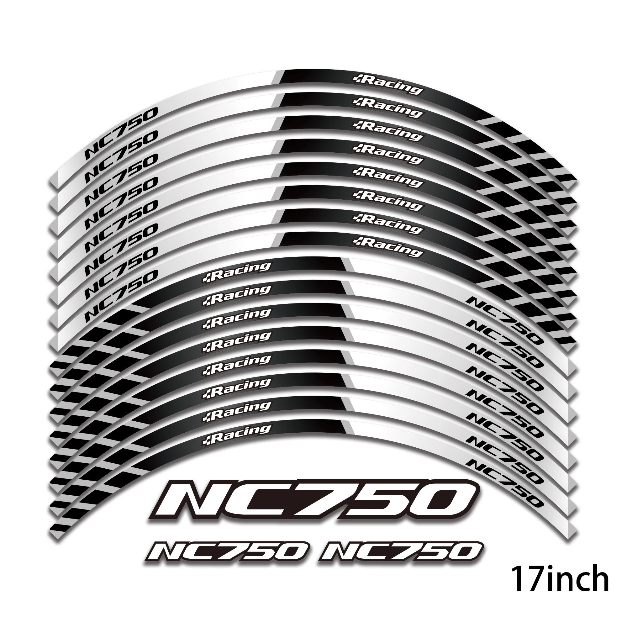 

FOR HONDA NC750X NC 750 NC750 Motorcycle Parts Contour Wheel Decoration Decal Sticker -1