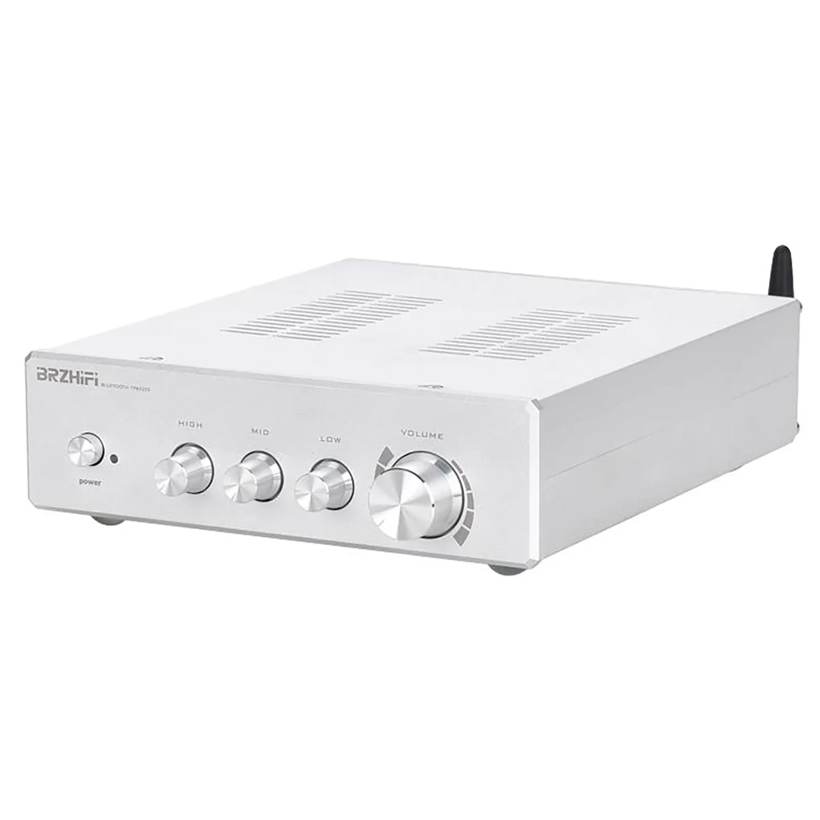 AMXEKR Desktop High Power Digital Amplifier Home 600W Bluetooth 5.0 Decoding Fever Level with High and Low Tones