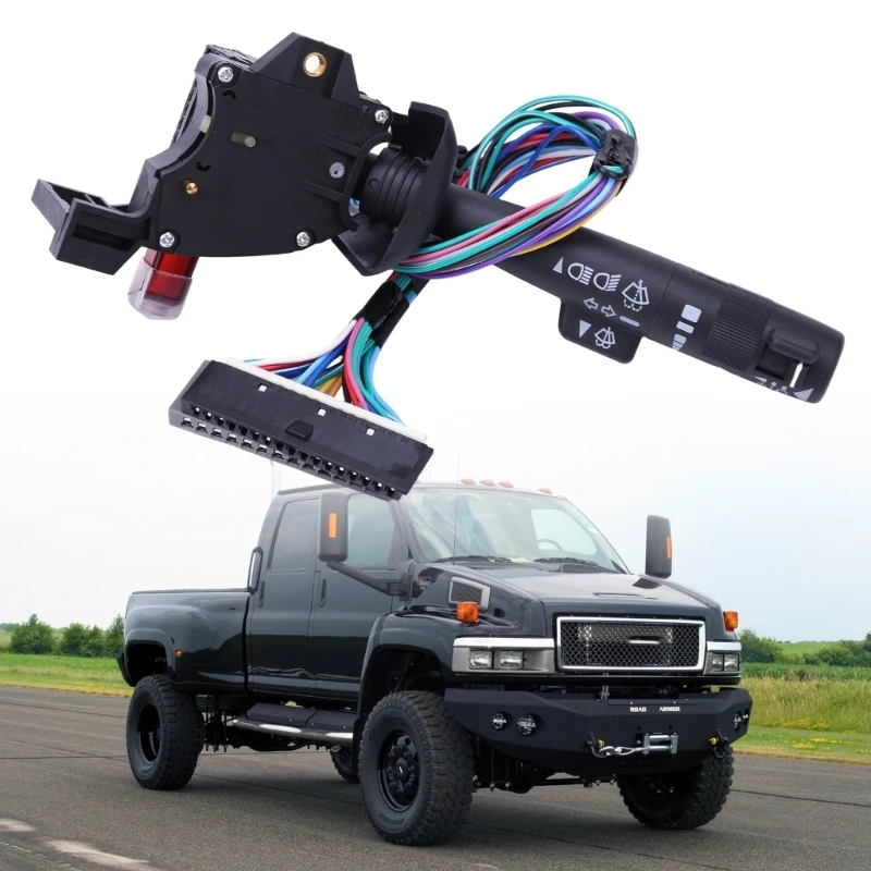 Copper Contact Turn Combination Lever Assembly with Snap-Fit Connection for Steering Column Replacement, References X37F