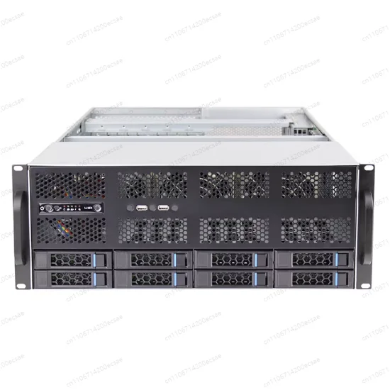 

4U rack-mounted G465-8 disk 4GPU graphics card AI high-performance computing server chassis does not include rear external fan
