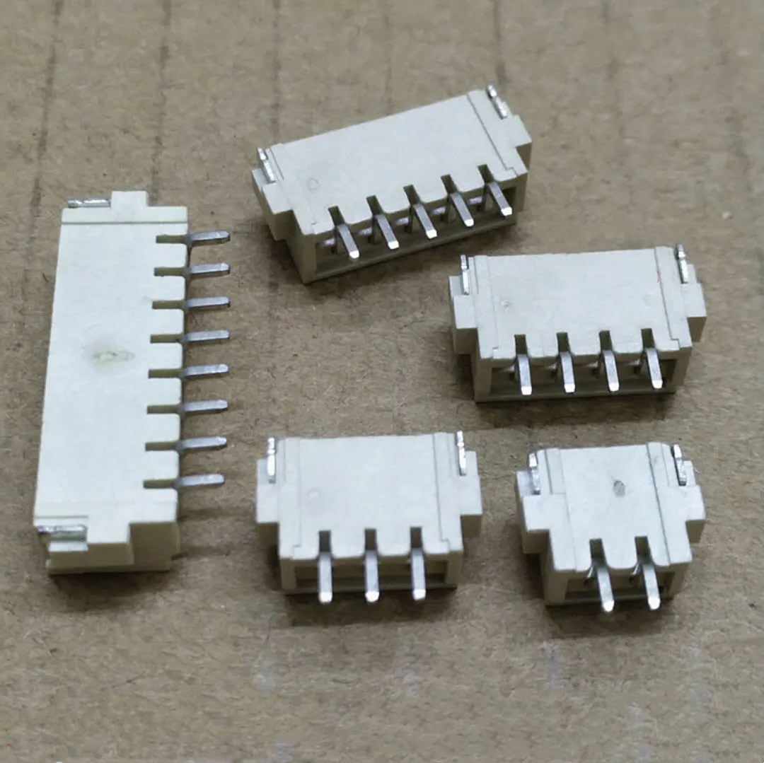 Horizontal SMD Socket XH2.54 mm 2.54mm Patch Plug Wire Connectors 2P 3P 4P 5P 6P 7P 8P 9p 10p Pitch Pin Header JST TJC Connector