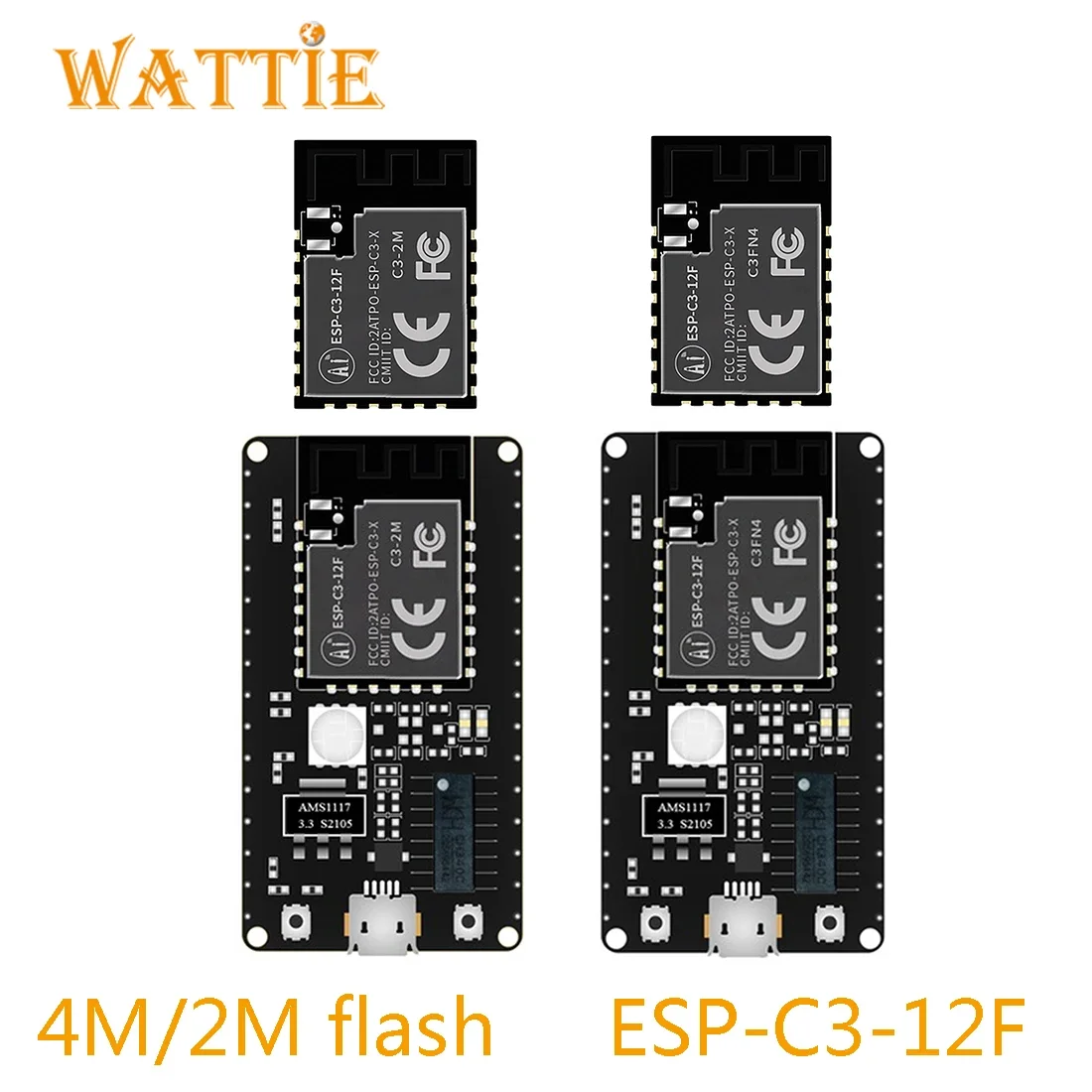 ESP-C3-12F kit Esp32-C3 C3-12F 4m 2m blitz ESP-C3 esp c3 Esp32-C3-12F 12f kosten günstiges wifi + bluetooth 5,0 modul entwicklungs board