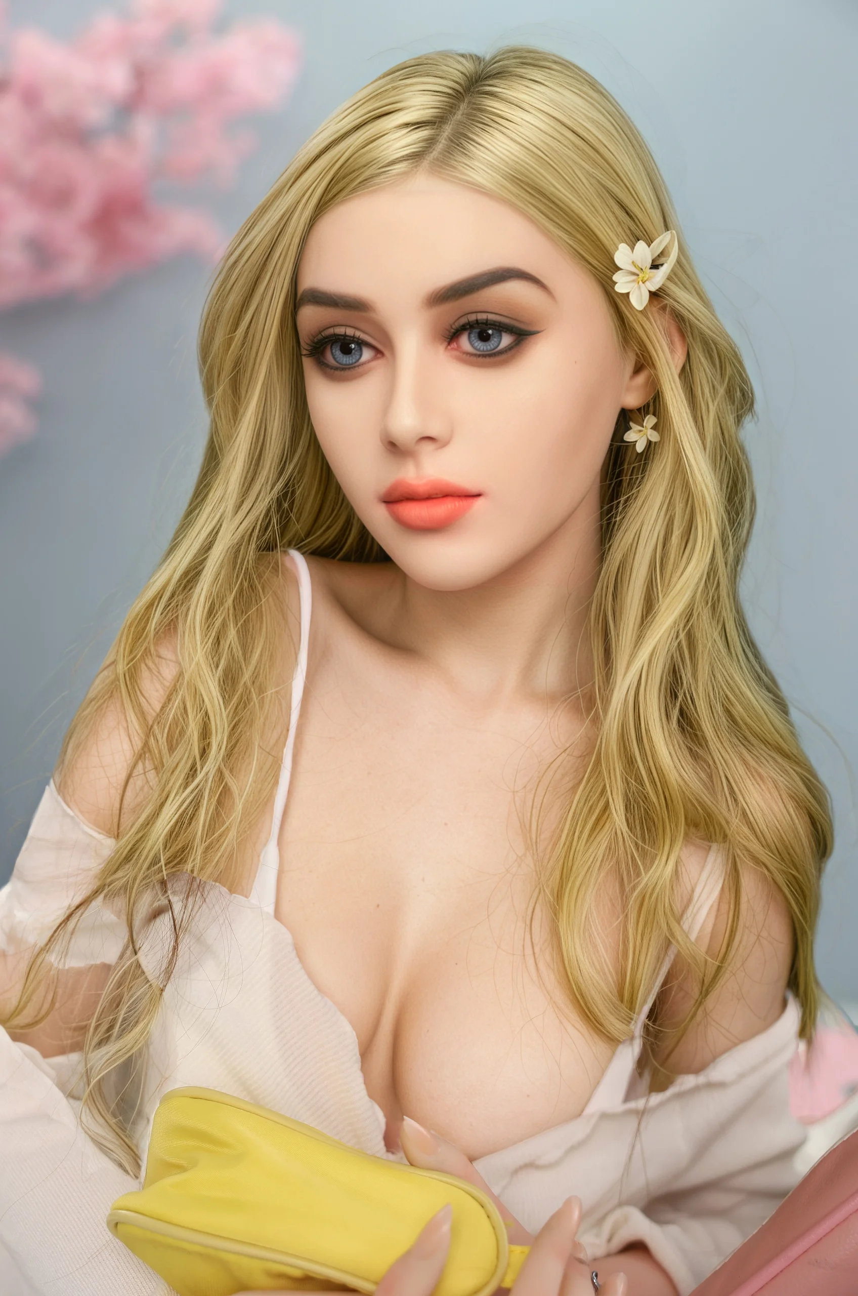 

Anime Cosplay 140cm/100cm TPE Small Realistic Silicone Mini Doll Soft Anime Action Figure Doll Soft Real Skin Touch Feeling