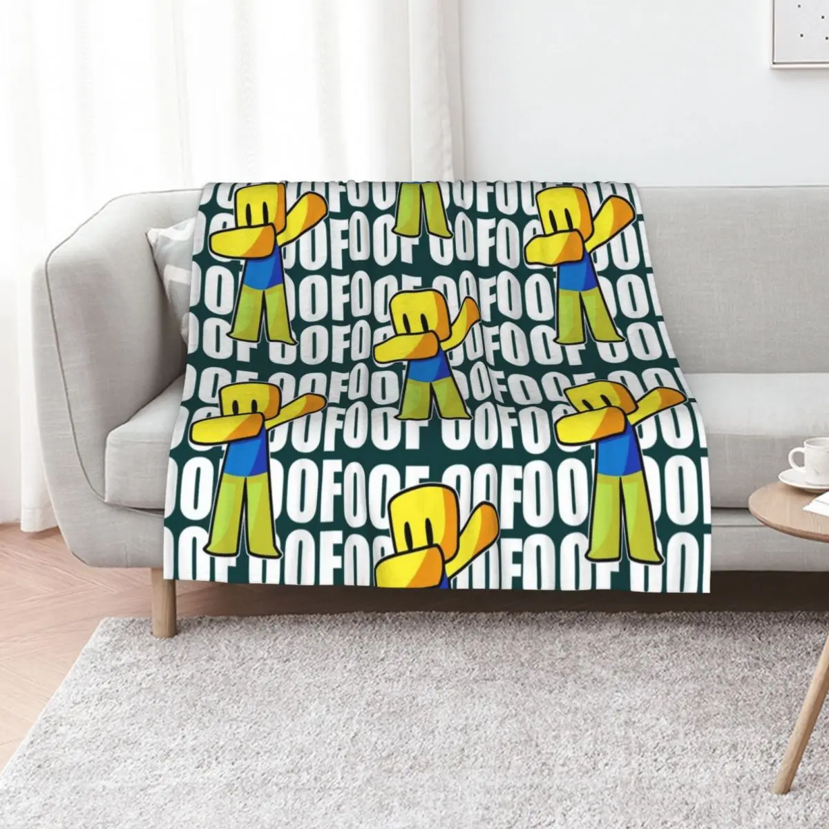 OOF Meme Dabbing Dab Gift Hand Drawn Noob Throw Blanket Large Stuffeds Blankets Sofas Of Decoration Polar Thermal Thin Blankets