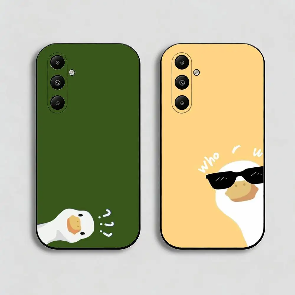 Baby P-Panda Black Soft Silicone Phone Case For Samsung A22,23,24,25,26,30,30s,31,32,33,34,35,36,42,50,51,52,53,54A55