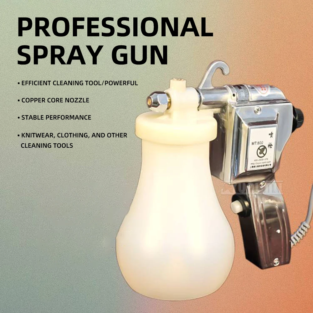 Stain-Removal Spray Gun, Water Spray Gun, for Cleaning Clothing, Wallpaper, Antiques, and Ancient Coins; Grease-Removal Gun