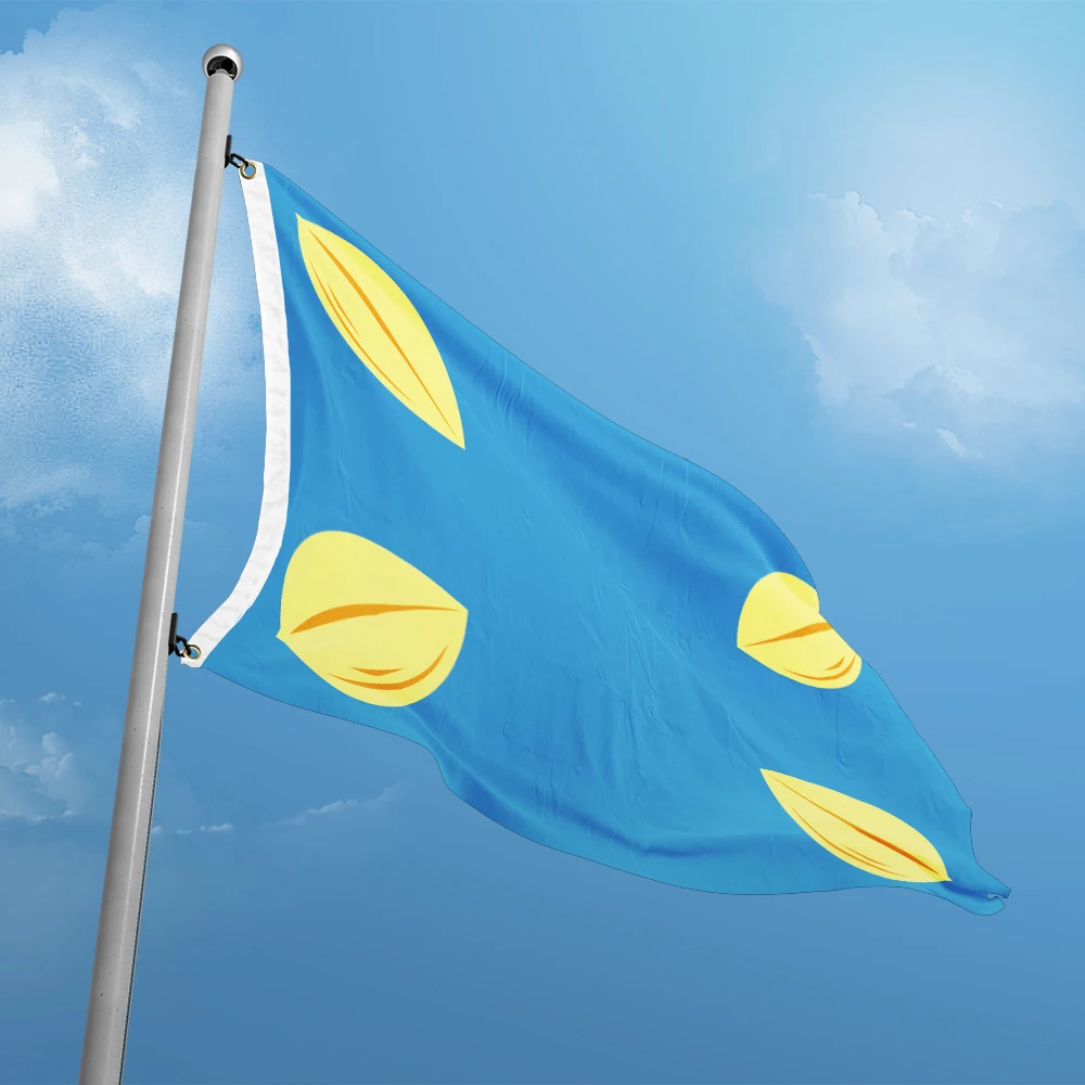 Holland Hilversum vlag 3ft x 5ft Polyester Banner Flying 90* 150cm Double Stitching Custom Outdoor Indoor Double Penetration