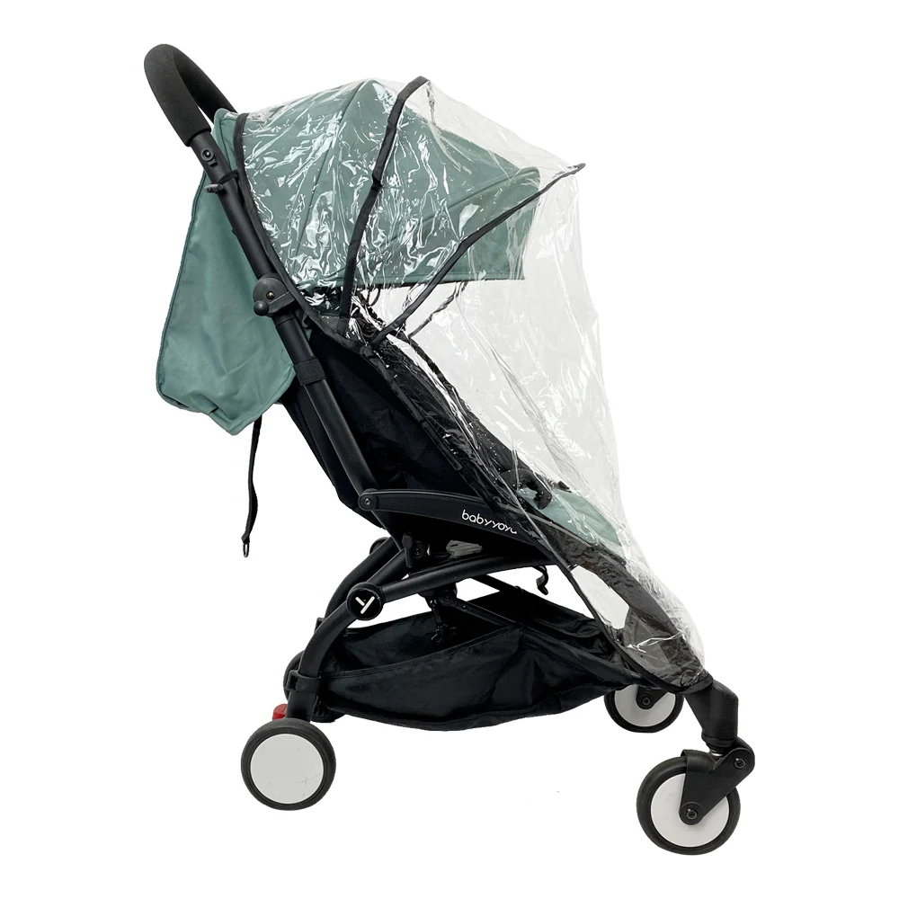 Baby Stroller Rain Cover Waterproof EVA Cover Compatible with Babyzen Yoyo2 Yoya Stroller Accessories