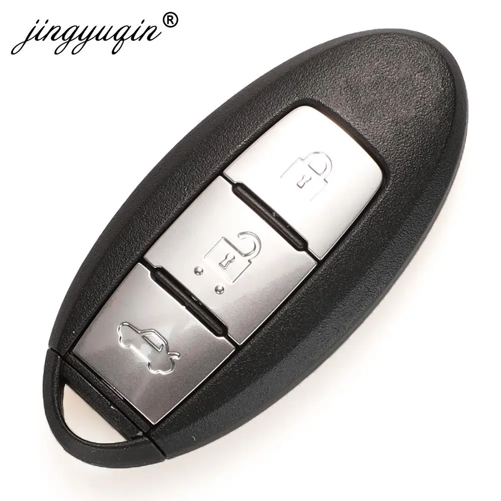 Jingyuqin TWB1G694 3BTN 433MHz ID46 Proximity Keyless Smart Remote Key Fob voor Nissan Lannia Sentra NV200 Bulebird SYLPHY Versa