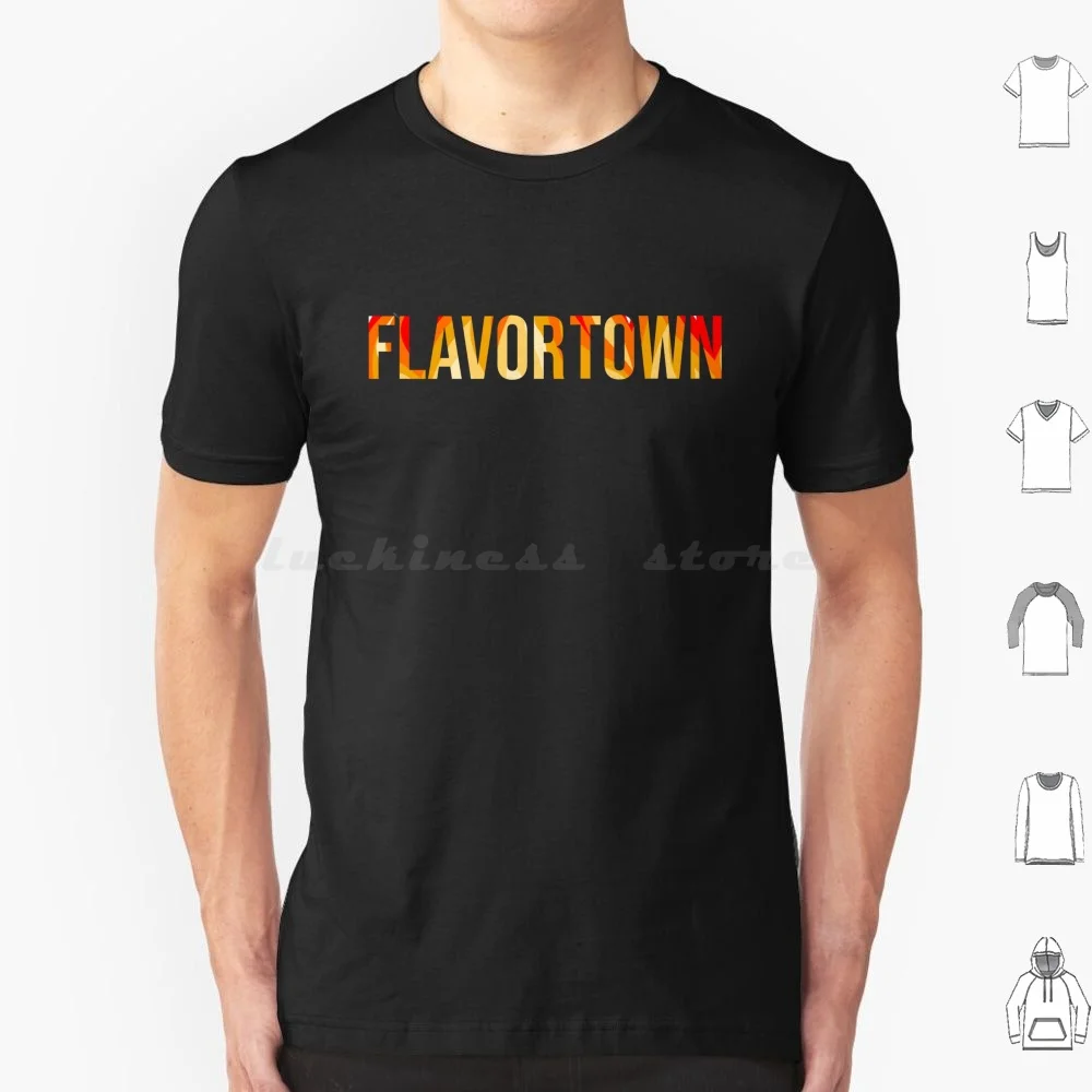 

Flavortown T Shirt Big Size 100% Cotton Meme Man Ddd National Treasure Trand Anticapitalist Antoni Porowski Dedede Funny Bbq