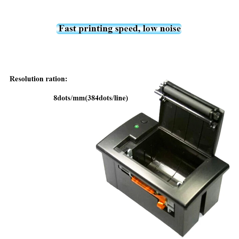 58mm Panel Thermal Printer for POS Machine Self-Service Equipment TTL/RS232 Embedded Receipt Printer