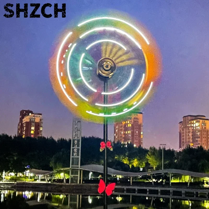colorful-landscape-metal-wind-vane-iron-art-rotation-windmill-with-solar-lights-outdoor-garden-ornament-pinwheel-gardening-decor
