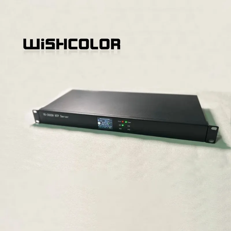 

Wishcolor YK-3000H NTP Server Network Time Server w/ 1U Chassis (1 Network Port + 10-meter Portable Antenna)