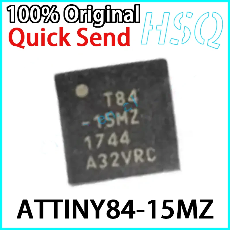 5PCS New Original ATTINY84-15MZ T84-15MZ WQFN20 Microcontroller Chip