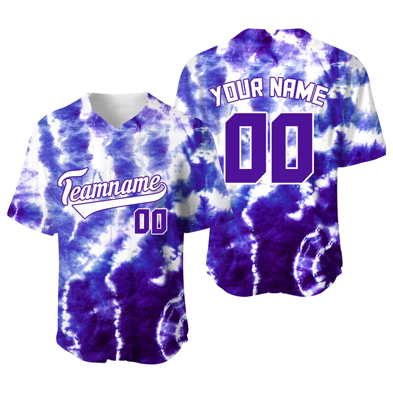 Custom Men T Shirt Baseball Jersey Sublimation Blanks Sports Training Shirts Summer Hip Hop Streewear Casual Baseball Uniform