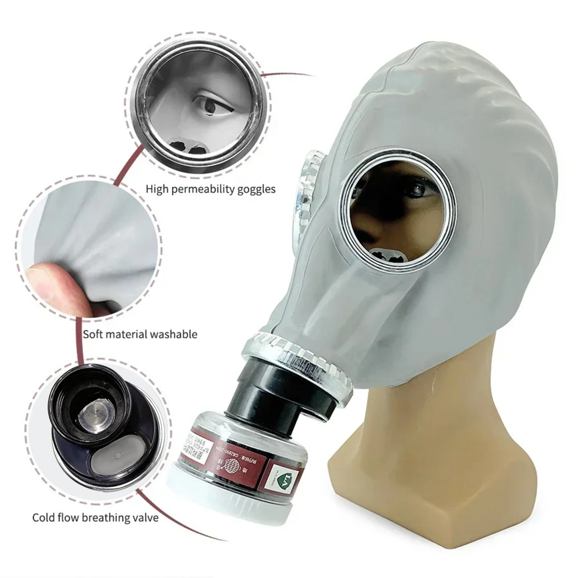 KEMIRA SAFETY 防塵マスク フィルター付き フィルタ取替式防じんマスク 1005RR | 【ミドリ安全】公式通販