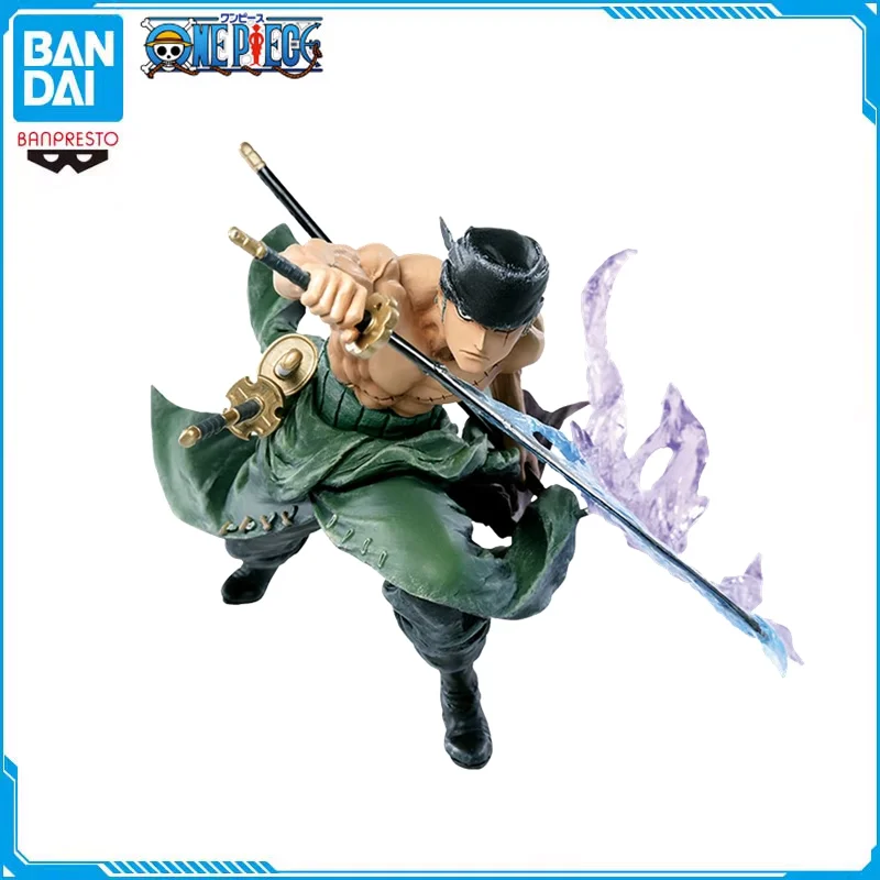 

BANDAI Original ICHIBANKUJI One Piece Roronoa Zoro Anime Action Figure Desktop Decorate Finished Product Model Toys