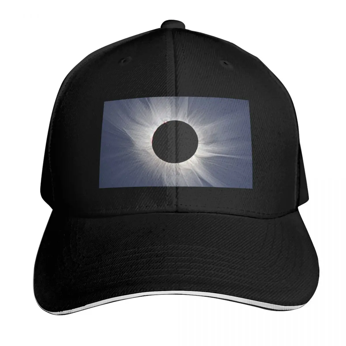 Totality Worth Seeing Solar Total Eclipse Baseball Cap Contrast Two Tone Brim Snapback Flat Bill Strapback Dad Hat