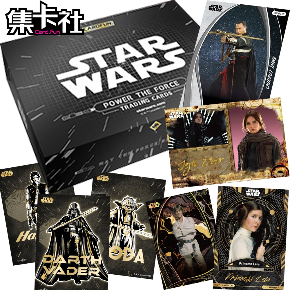 

New CARD.FUN Genuine Star Wars Collection Cards Fans' Favorite Popular Science Fiction Movie Character Trading Cards Unique Gift