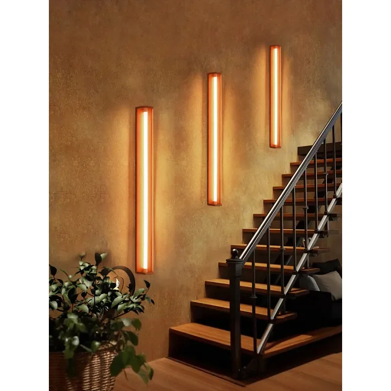 For Vintage Industrial Wall Lamp Creative Decor for Coffee Shop Restaurant Bar Atmosphere Lighting Staircase Aisle Strip