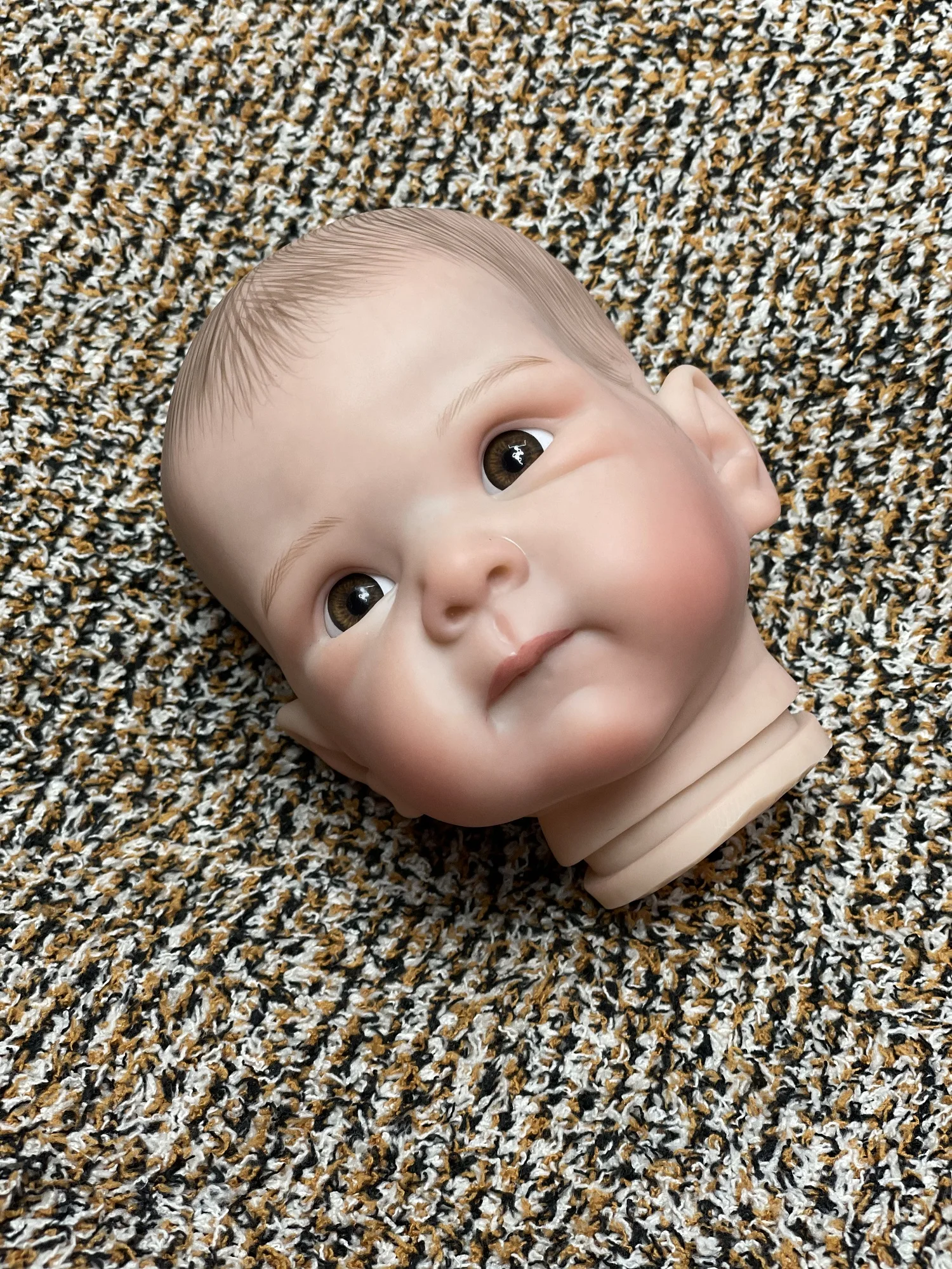 子供のための手作りのリアルな生まれ変わった人形のキット,赤ちゃん,家族へのギフト,45cm