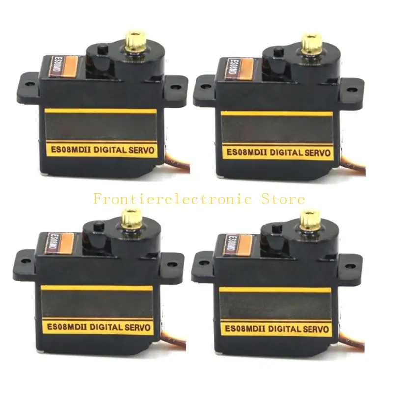 G8DB Model Aircraft Servo, ES08MDII Mini Digital Part with Gear Drive for Vehicle Movement, Robot Linkage Tasks