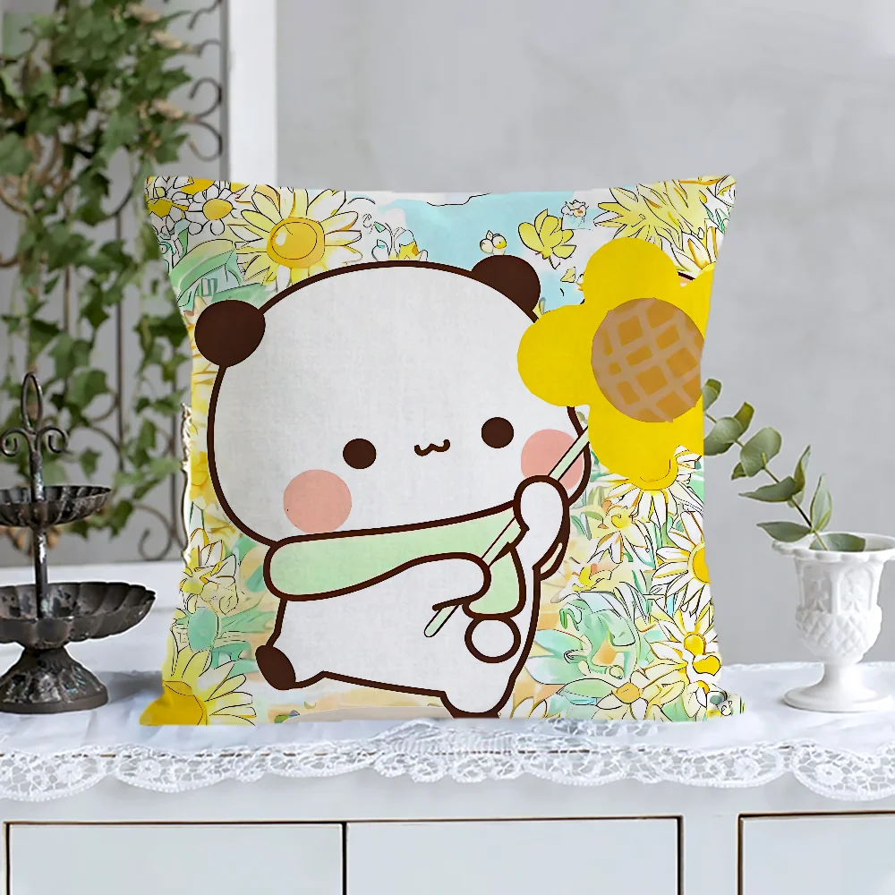 

Pillow Cover Kawaii Cartoon Autumn Decoration BUBU DUDU Home Decor Items Personalized Gifts Decorative Cushion Pillows for Sofa