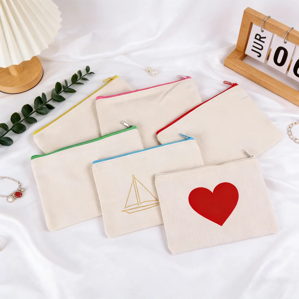 

Набор из 50 косметичек с индивидуальным логотипом: нейлоновые сумки на молнии для макияжа, упаковка для ювелирных изделий, браслетов, уходовой косметики, школьных принадлежностей, хранения