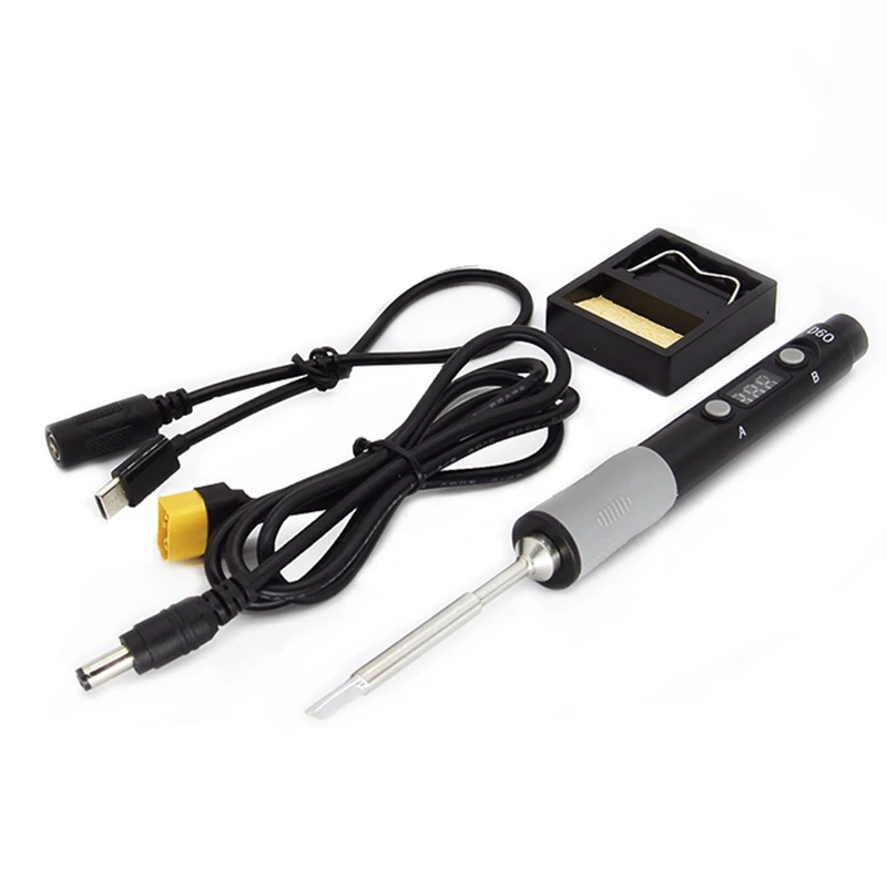 

SQ-D60B Soldering Iron Tip 12-24V Power Supply Digital Display Intelligent Constant Temperature Electric Soldering Iron