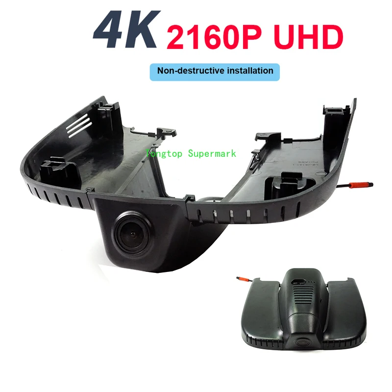 4K Car DVR 2160P Wifi Video Recorder DashCam Camera For Alfa Remeo giulia stelvio 2017 2018 Control by Mobile Phone App