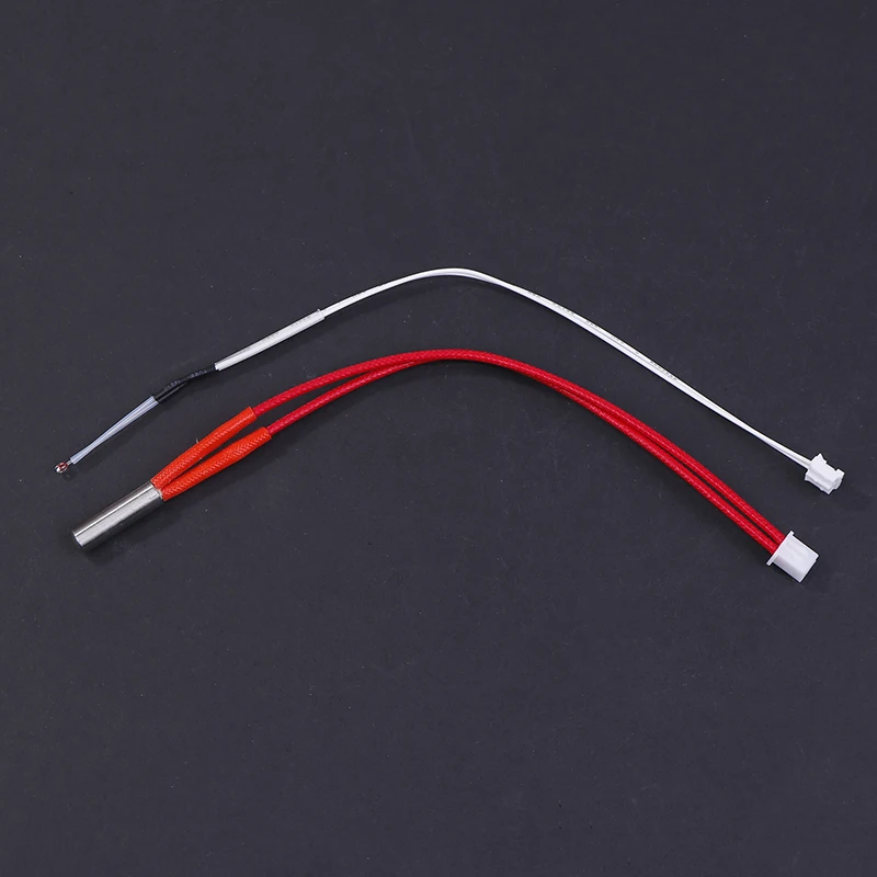 KINGROON 100K NTC 3D Printer Thermistor With PH2.0-2pin Terminal NTC3950 Temperature Sensor With 120mm Cable Heatbed Thermistors