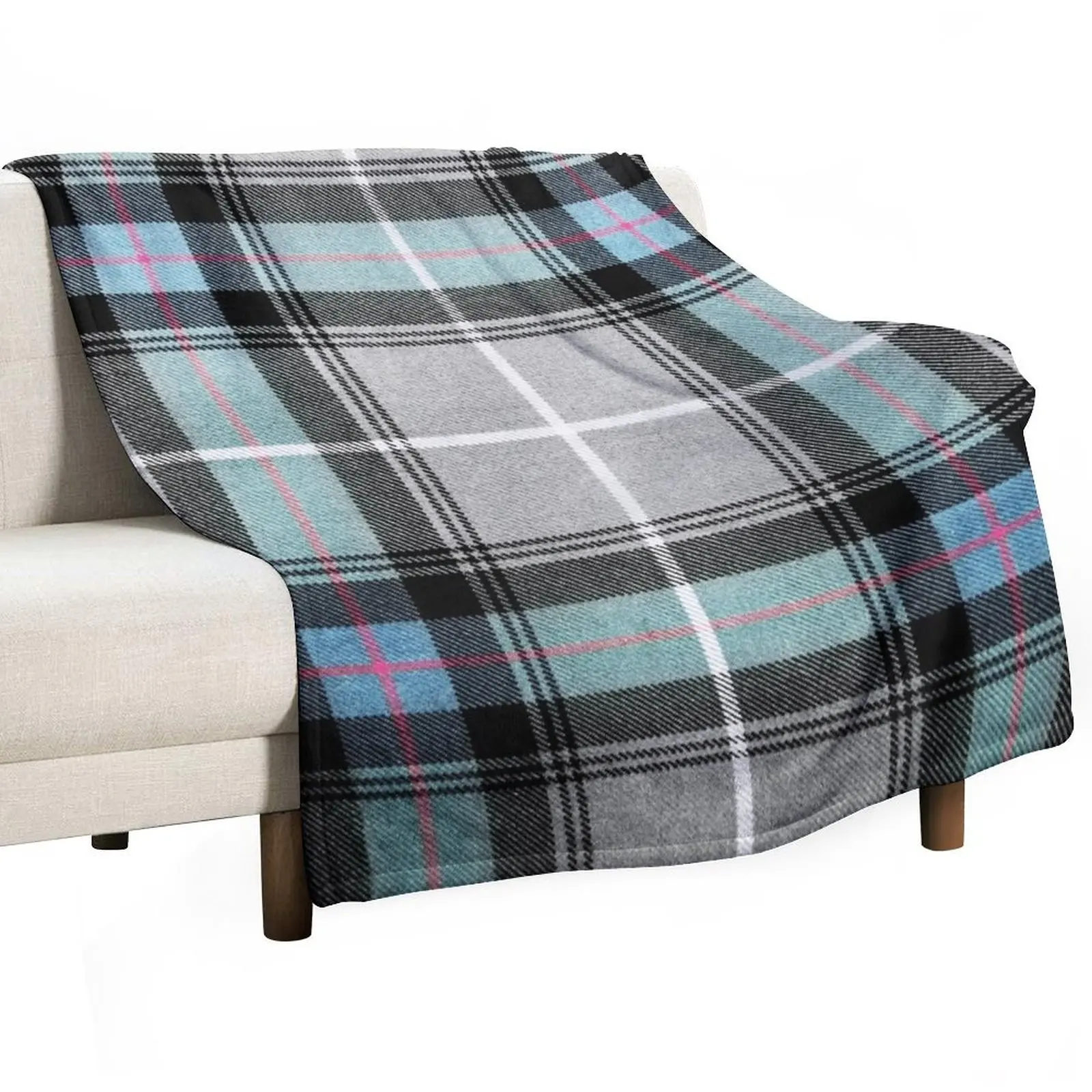Macdonald of the Isles Hunting weathered Throw Blanket Thin for winter Furry funny gift Flannel Fabric Sofas Blankets