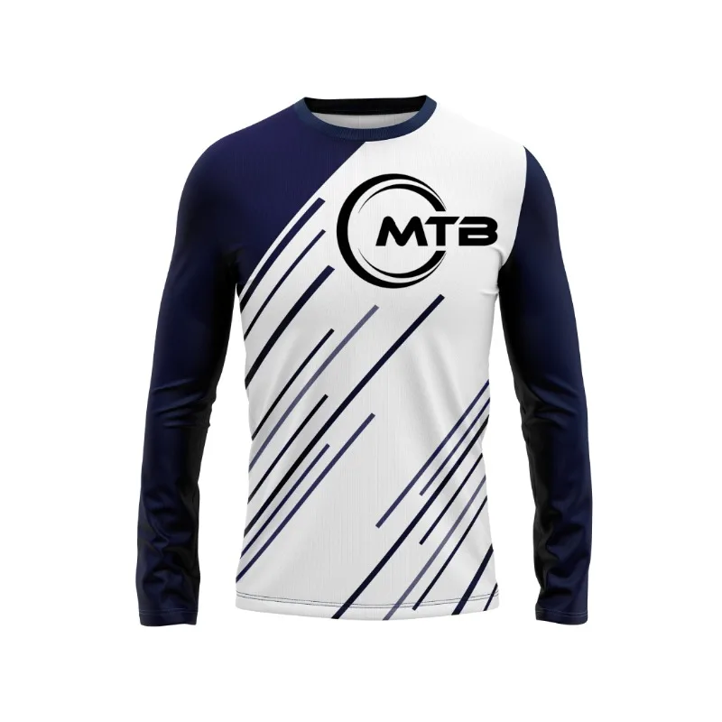 

Модная спортивная велосипедная одежда с длинным рукавом 2026 года, гоночная спортивная одежда с принтом, защитная от солнца одежда для велоспорта по бездорожью