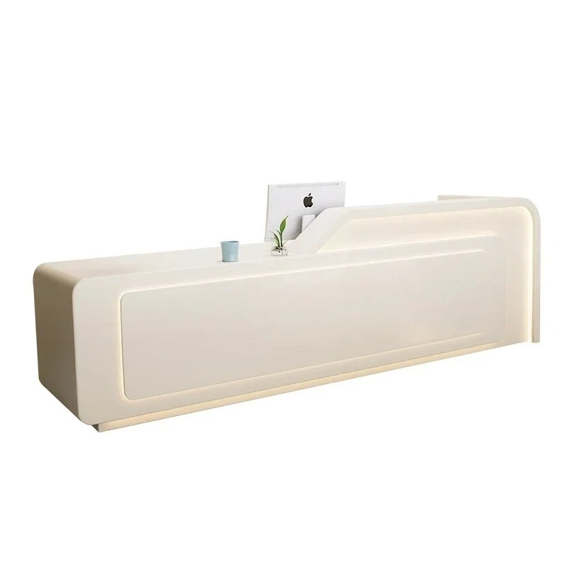 Restaurant Reception Desk Cabinet Accessories Lectern Standing Reception Desk Banco Modern Simple Bureau Meuble Office Furniture