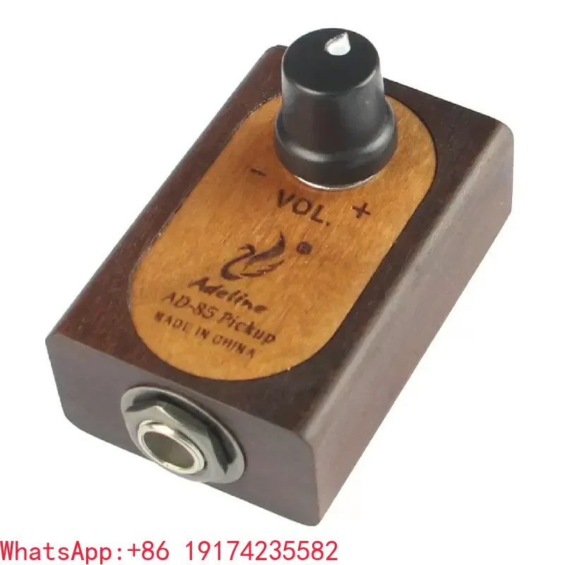 No-Drilling  Adeline AD85 Pickup Classical & Acoustic Folk Guitar with Volume Control Guitar Parts