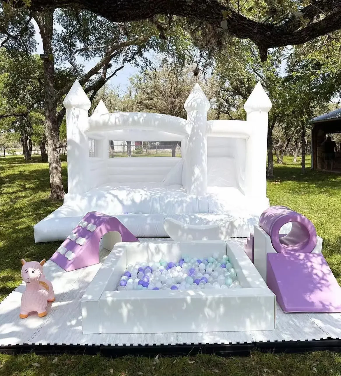 ملعب للأطفال ألعاب لينة ملعب داخلي بولي كلوريد الفينيل ترتد منزل الكرة حفرة مع كتل تسلق الطفل لعبة لينة