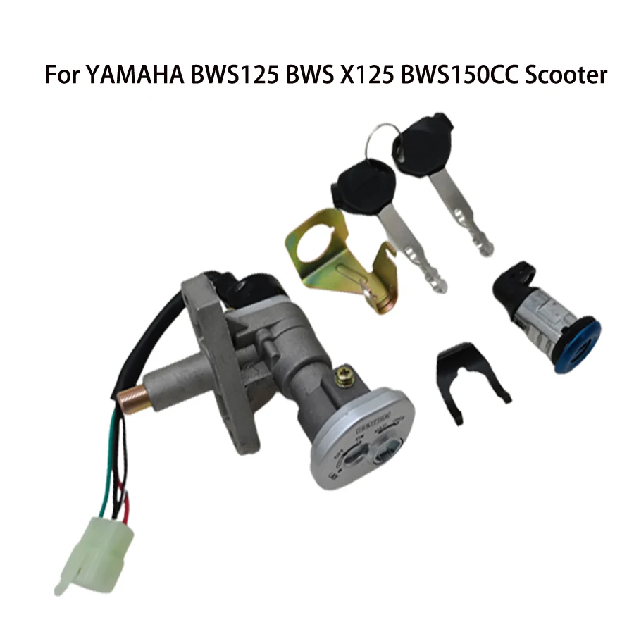 

B718 Motorcycle Starter Switch For YAMAHA BWS125 150cc Scooter Ignition Lock Keeway Hurricane 50 90 KW50QT-2 QJ50QT-2 RX150 GY6