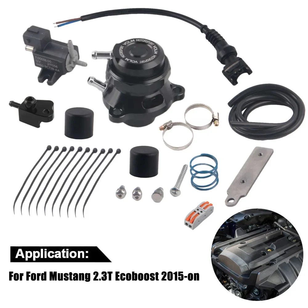 

НОВЫЙ кованый атмосферный продувочный клапан сброса для Ford Mustang 2.3T Ecoboost 2015 года выпуска